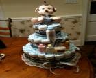 brayden's diaper cake