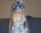 	teddy bear diaper cake