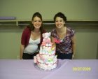 Its a Girl Diaper Cake