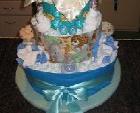 baby diaper cake