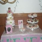 Cute diaper cake