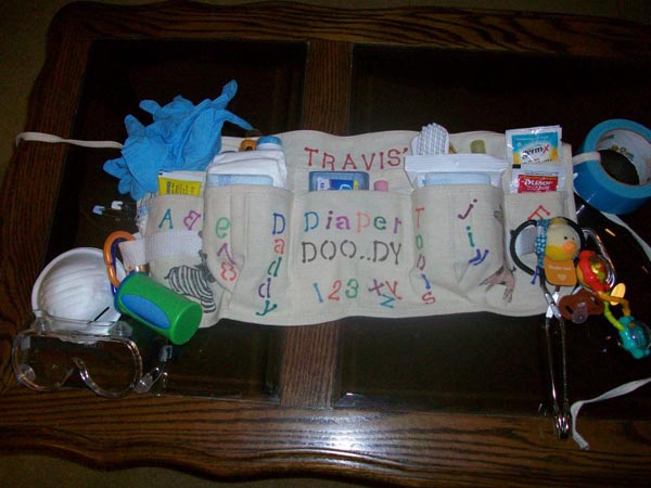 diaper changing toolkit