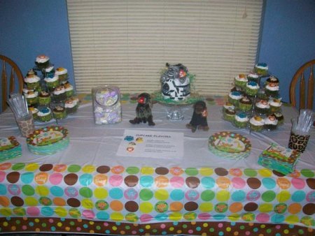 jungle baby shower