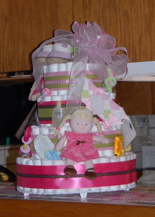 Baby Diaper Cake