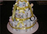 	simple diaper cake design