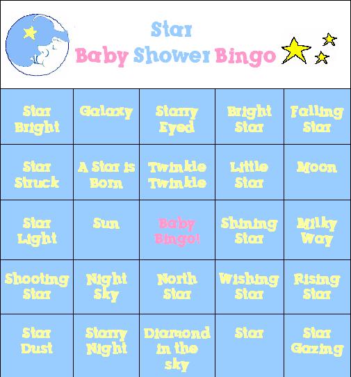 A fun baby shower game to print!
