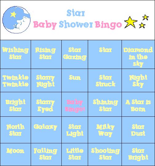 A fun baby shower game to print!