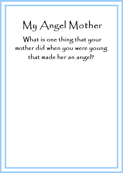 Angels Theme Baby Shower Game