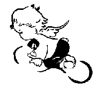 angel baby graphic