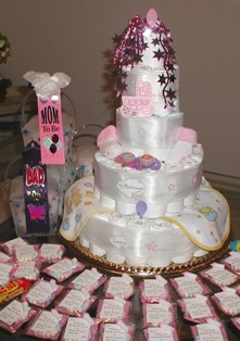 picture of baby shower cake