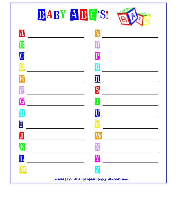 Creative & Free Baby Shower Party Games!