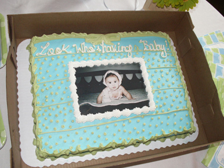 Baby Photo Ideas on Blue   Green Boy Baby Shower Ideas