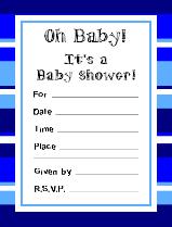 baby shower invitation