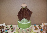 View - Cuddle Monkey Diaper Cake
