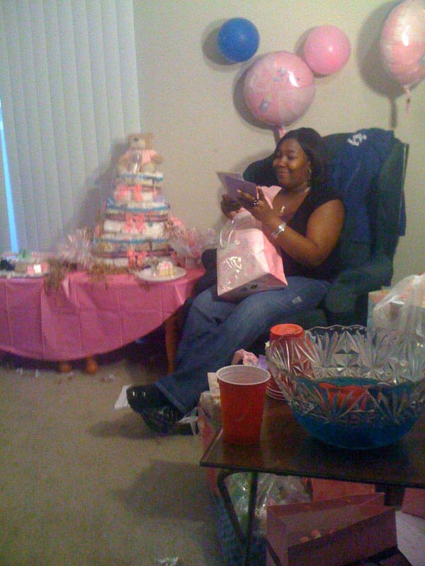 Jaja's cute girl diaper cake