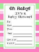 baby shower invitations