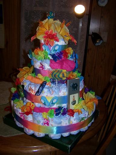 Baby Diaper Cake