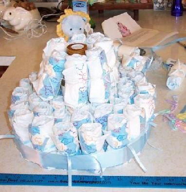 how to make a baby shower cake