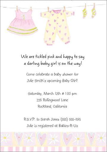 cute baby shower invitation wording