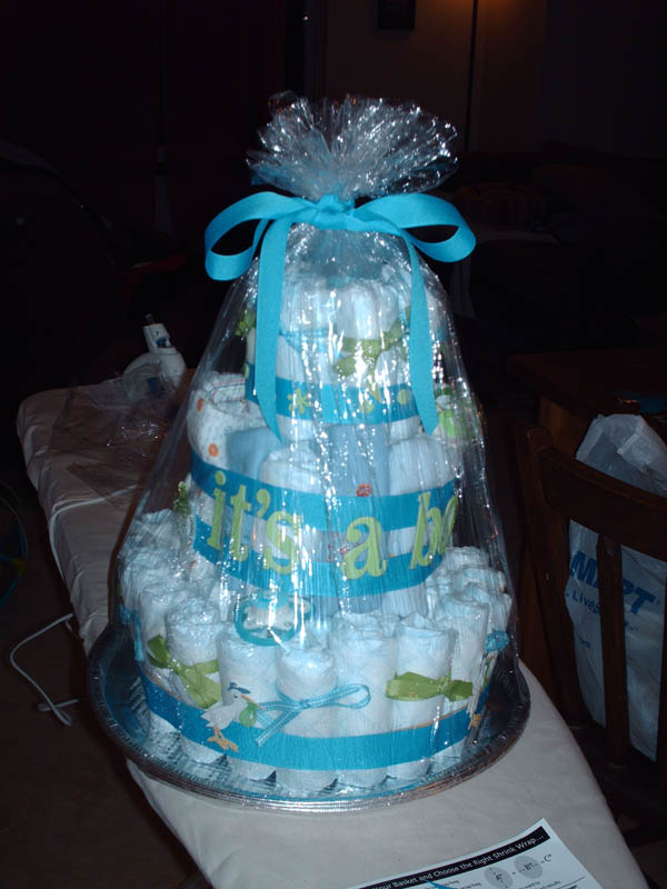 ... know that this was your first diaper cake - It turned out SO cute