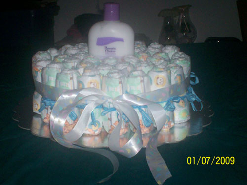 Its a Boy Diaper Cake