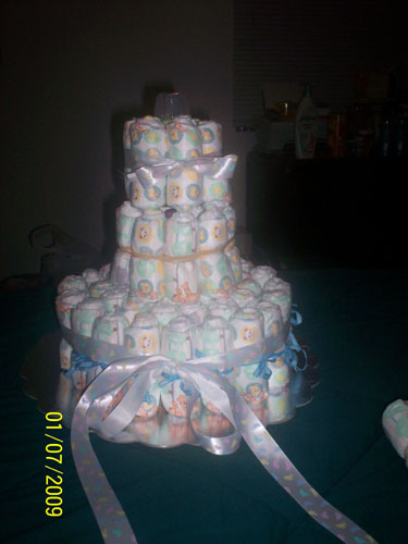 Its a Boy Diaper Cake