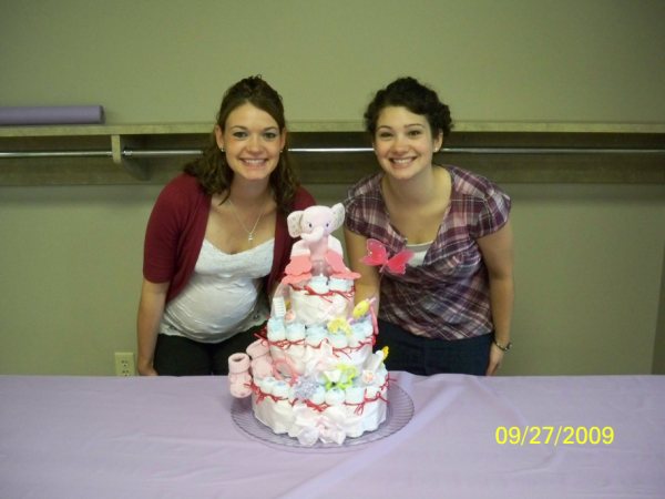 Its a Girl Baby Shower Cake