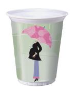 Mod Mom Baby Shower Plastic Cups