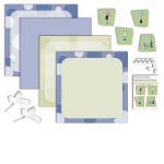 Mod Mom Baby Shower Scrapbook Kit