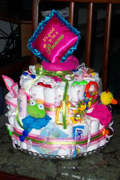 Princess Diaper Cake Recipe