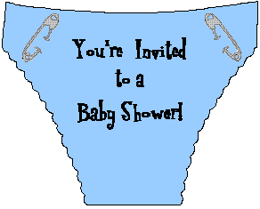 baby shower diaper invitations