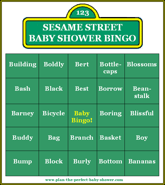 New games for a baby shower New games for a baby shower