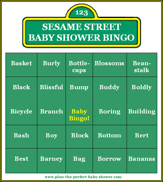 baby shower party game ideas