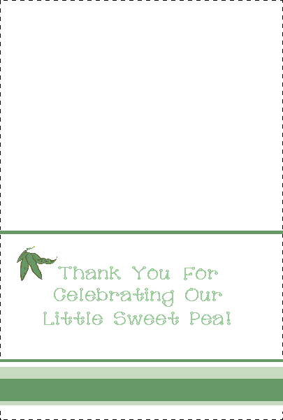 homemade thank you card ideas. baby thank you card ideas.