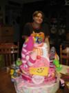 BabyMama and finished Diaper Cake