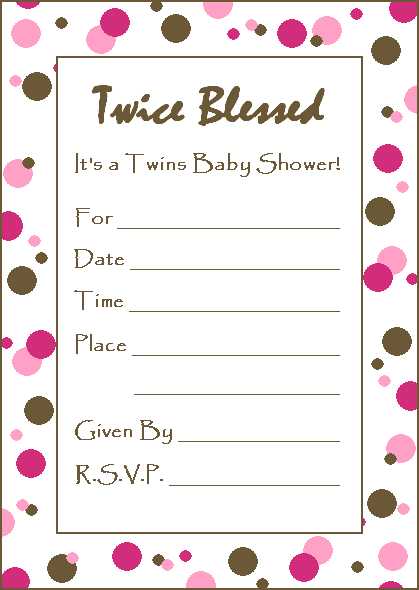 baby shower decorations. Twins Baby Shower Ideas