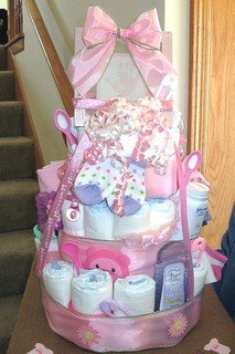 Precious Diaper Cake