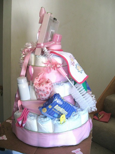 Precious Diaper Cake