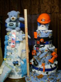 Couples Diaper Cakes