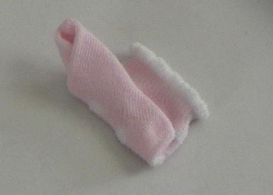 baby sock flower