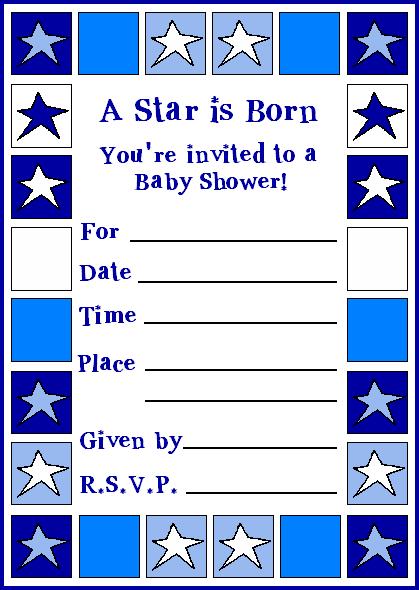 Creative baby shower invitations