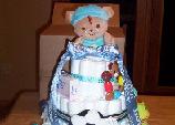 Cute Boy Diaper cake