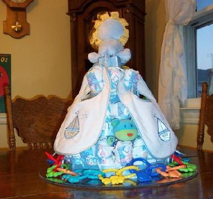 diaper cake instructions