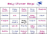 Baby Shower Bingo