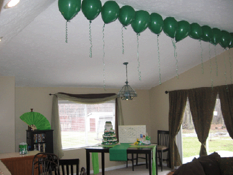 frog baby shower ideas
