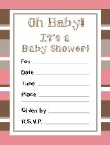 free baby shower invitations