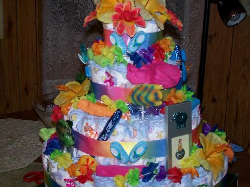 baby diaper cake picture