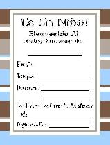 invitacion para baby shower