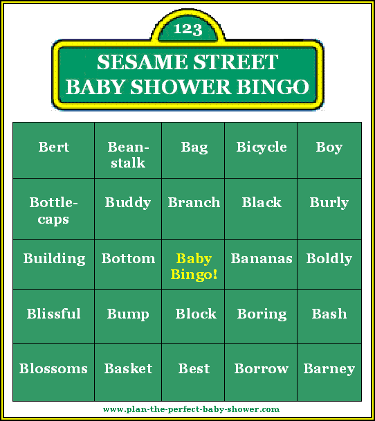 New Baby Shower Games