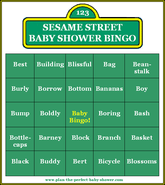 baby shower party game ideas